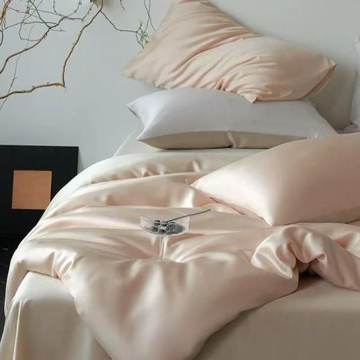 【兰精天丝莱赛尔四件套】柔光丝滑冰丝夏季温润四件套床单枕套被罩 商品图4