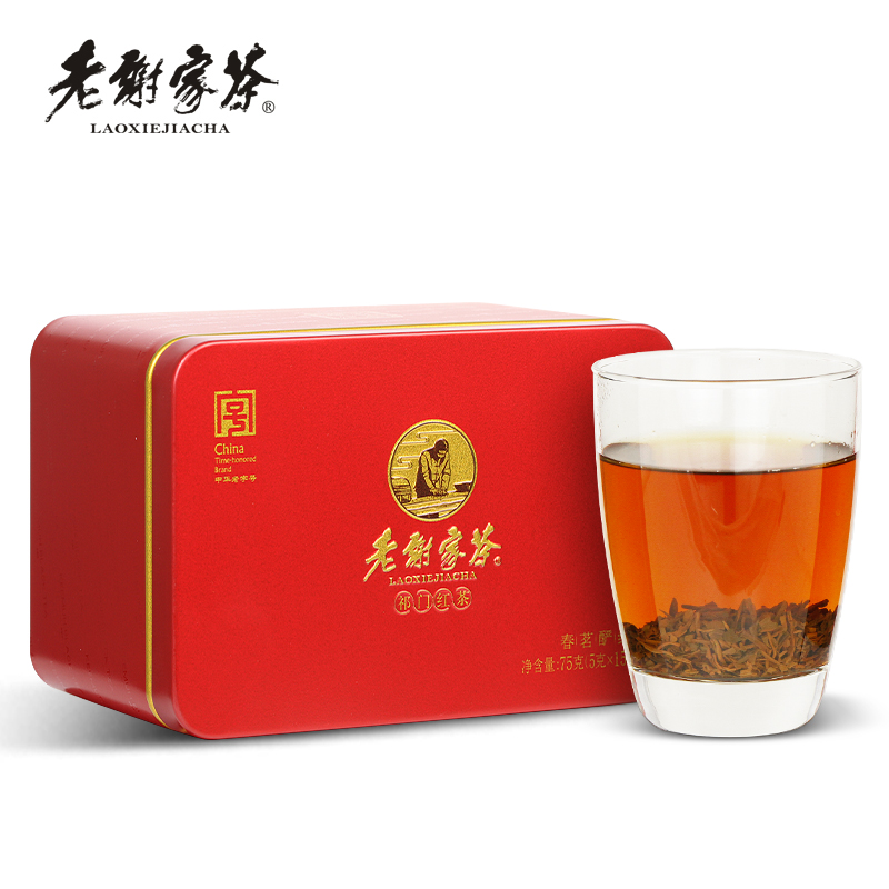 老谢家茶 祁门红茶 春茗酽红单罐 75g