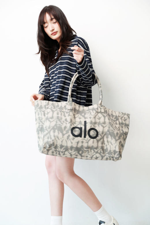 撸铁专用，老花帆布托特包。健身瑜伽大容量高颜值手提包C082458 商品图11