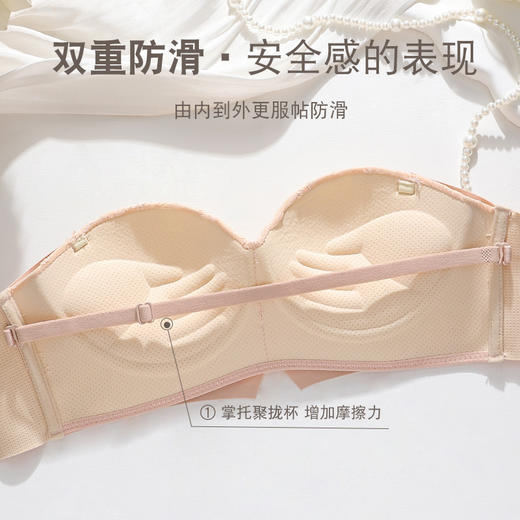 国风油画小碎花蕾丝内衣｜聚拢有型圆润挺括，3D立体提拉杯 商品图6