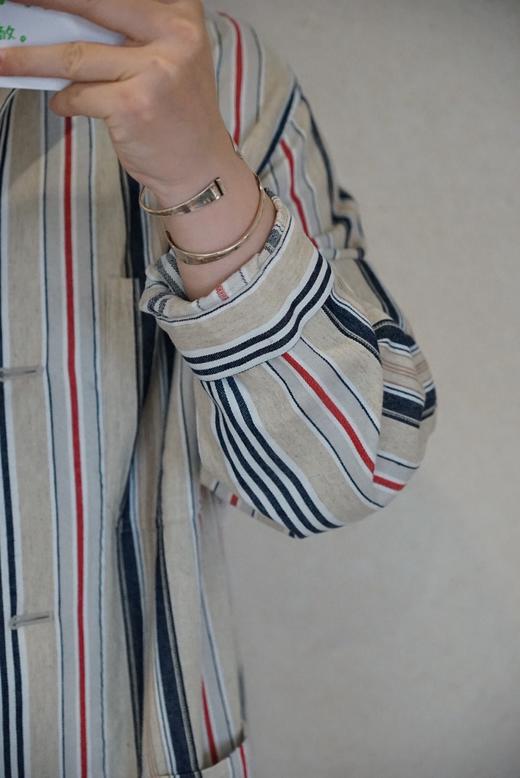 Antiquites ichi条纹外套 商品图11