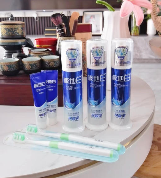 【冷酸灵极地白百万网红款牙膏】明星吴磊推荐【专业抗敏＋美白牙膏+薄荷去口气】  天然植萃洁白因子 |薄荷添加分子清新口气清洁牙齿   | 数万买家见证 商品图11