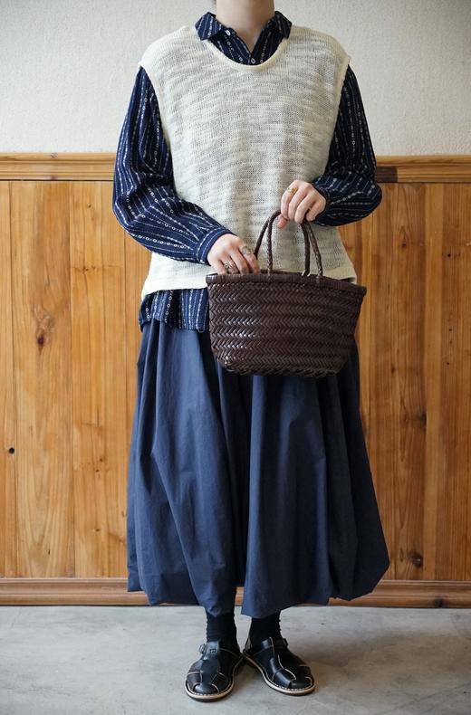 Gauze 2色无袖羊毛衫(后背开衩款) 商品图4