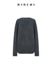 HIDEMI 进口强缩肌理澳洲美利奴羊毛v领大阔型厚款oversize套头慵懒毛衣 商品缩略图10