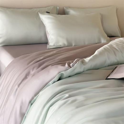 【兰精天丝莱赛尔四件套】柔光丝滑冰丝夏季温润四件套床单枕套被罩 商品图8