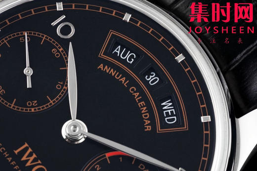 AZ万国葡萄牙系列年历腕表 葡七万年历 男士腕表 集时分针、日期、星期、月份和动显于一身。 商品图3