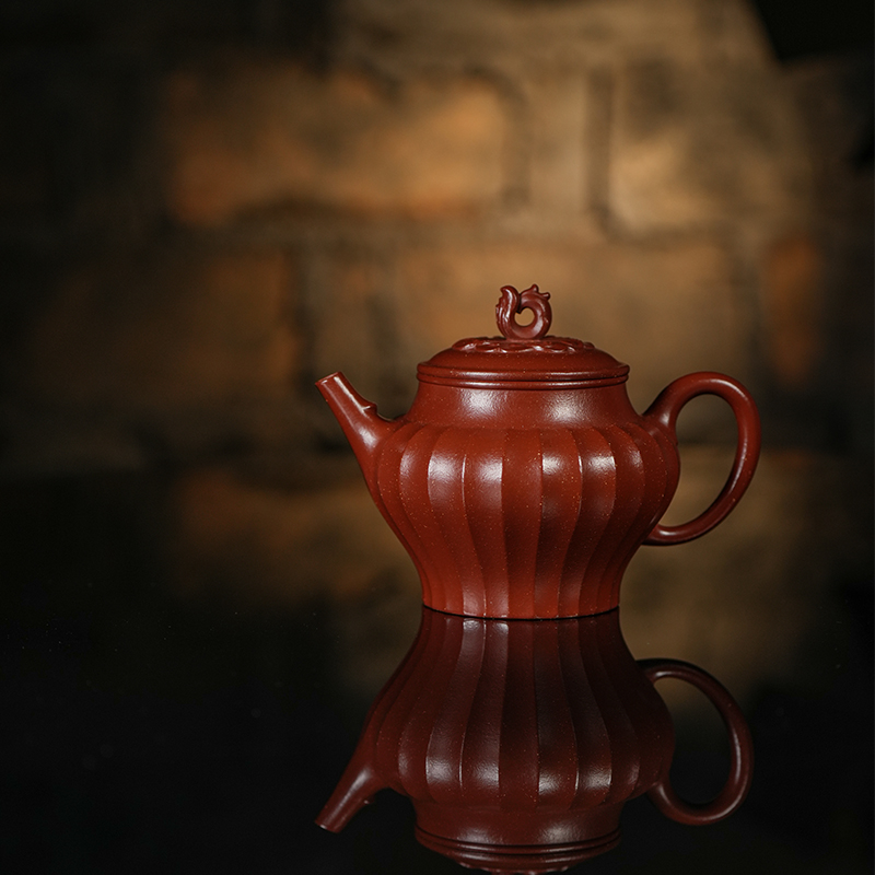 宜兴龙德堂陶艺 汤宣武《昕凤》原矿大红袍 210  cc