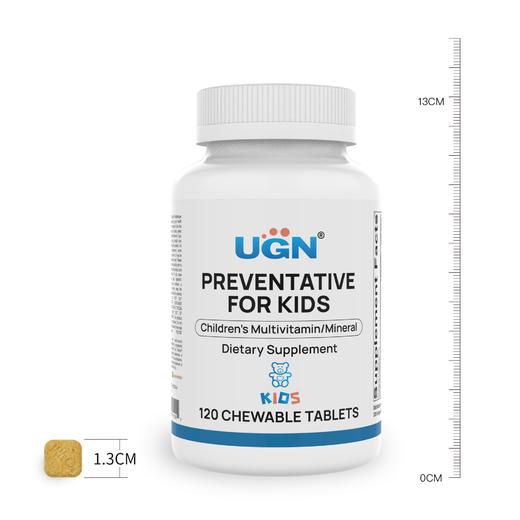UGN儿童综合营养咀嚼片/天然柠檬味（120片/瓶）120片大瓶装 商品图4