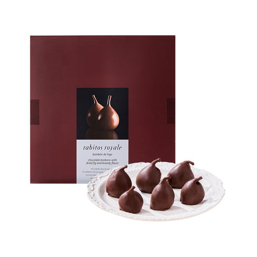 MM 山姆 RABITOS ROYALE西班牙进口 无花果巧克力制品（白兰地风味）252g 商品图0