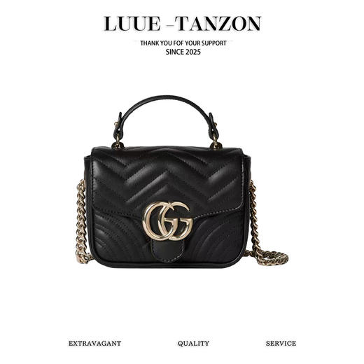 古驰  Marmont系列迷你手提包 （LZ） 商品图0