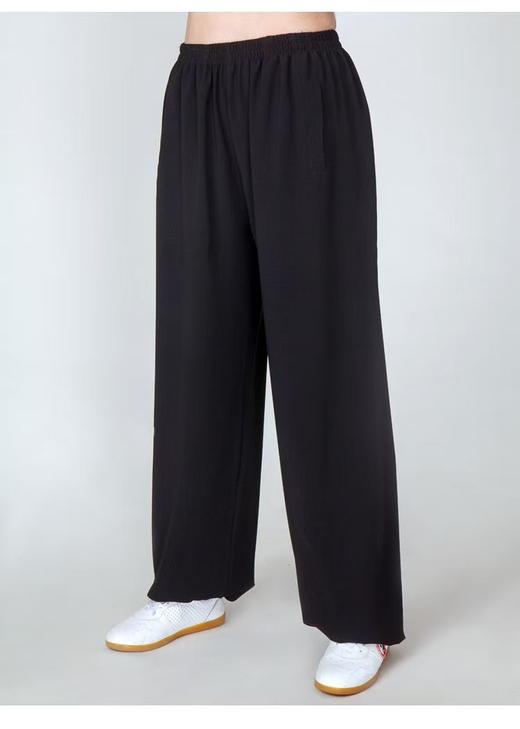 夏季棉麻亚麻武术训练灯笼太极拳练功裤子太极服装 商品图2