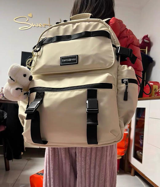 原单正品新秀丽轻量双肩书包23L082203 商品图11