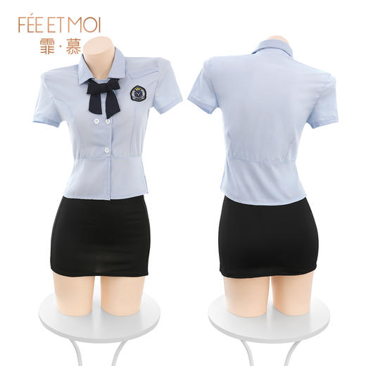 霏慕 知心教官纯空姐女警欲制服套装6385 商品图8