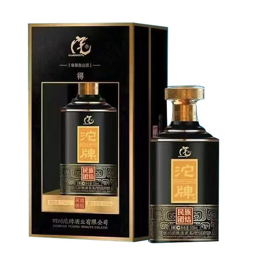 [白酒]沱牌"得"酒民族团结42度500ML 商品图0