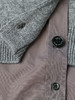 时髦精挚爱！灰色针织拼接衬衫，叠穿新风尚 商品缩略图4