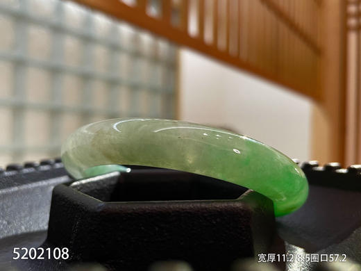 冰辣绿手镯【5202108】圈口57.2~具体价格微信咨询 商品图7