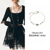 CH-J 25B 黑色珐琅双C choker 商品缩略图0