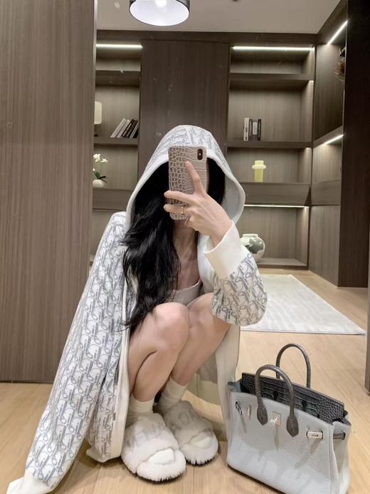 DIOR迪奥 ESSENTIAL Oblique 印花双面穿连帽拉链卫衣（MG*MM） 商品图9