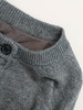 时髦精挚爱！灰色针织拼接衬衫，叠穿新风尚 商品缩略图2
