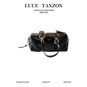 普拉达  2025新款油腊皮手拿包 大号（MM）