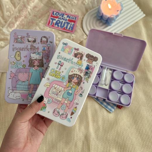 隐形眼镜盒/像鱼as983六付装 商品图0