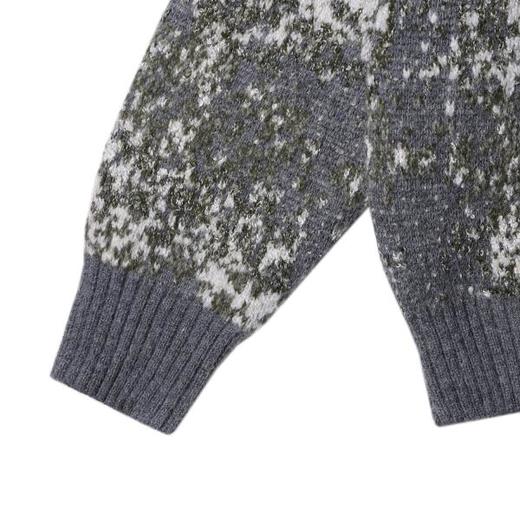 72522SDSA男士秋冬新款轻奢痞帅男装韩版纽扣V领针织衫百搭开衫毛衣 商品图4