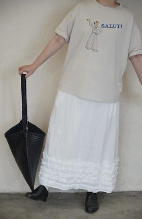 Laboratory 简约圆领中袖T恤(SALUT!你好)