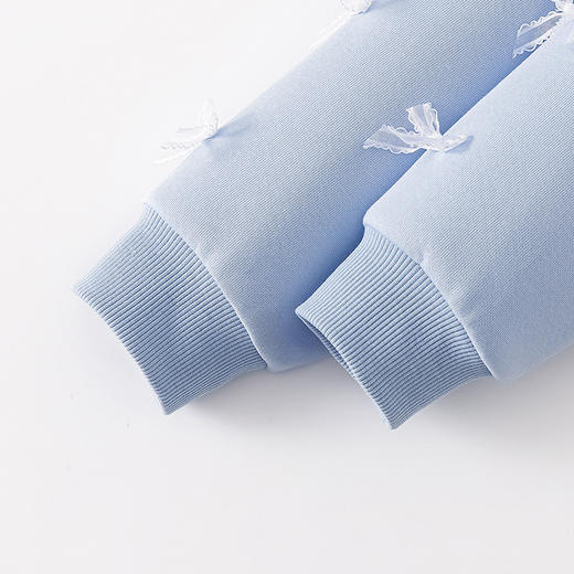 迪士尼春秋新款女童舒适耐磨卫衣卫裤T恤运动休闲三件套ZD3ET024 商品图5