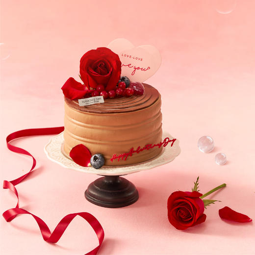 七夕限定【罗曼蒂克】（巧克力冰淇淋蛋糕） 商品图0