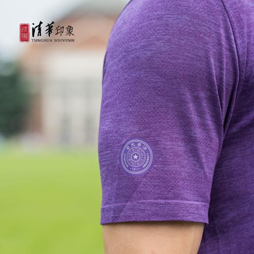 清华文创简约款运动休闲T恤 商品图8