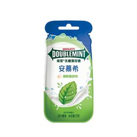绿箭 安慕希联名清新酸奶味无糖薄荷糖压片糖果 12g/包