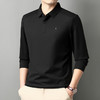 【春秋季男装无痕t恤打底衫】长袖polo衫男士百搭商务休闲中年高级感 商品缩略图1
