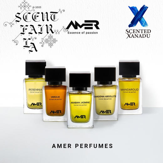 AMER PERFUME 阿拉伯茉莉/常春之韵/栀子花精粹/燃尽沉香/曼达鲁乌木 商品图0