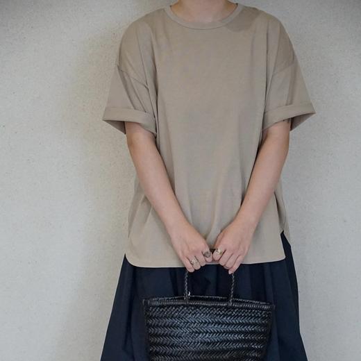 Maison de soil 3色可选圆领短袖T恤 商品图0