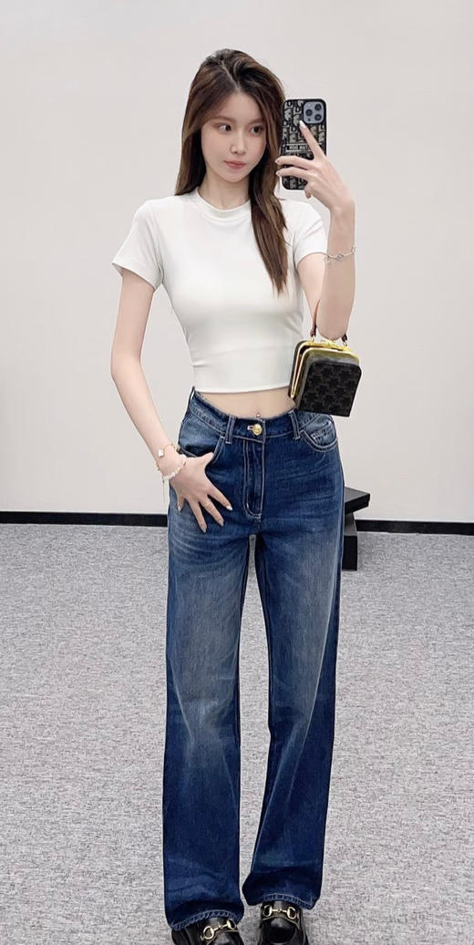 香奈儿 25早秋新款牛仔裤（TM） 商品图0