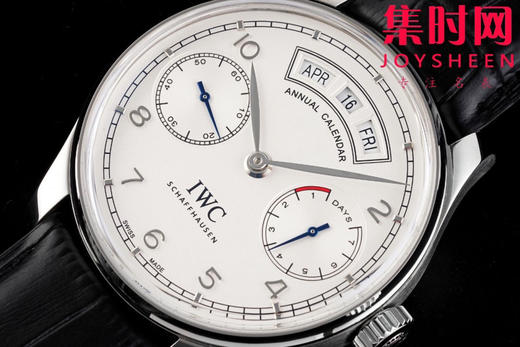 AZ万国葡萄牙系列年历腕表 葡七万年历 男士腕表 集时分针、日期、星期、月份和动显于一身。 商品图2