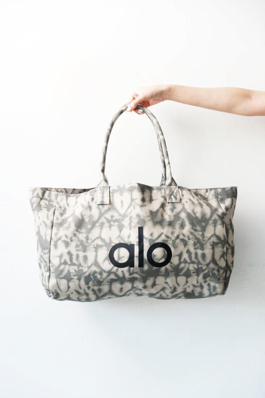 撸铁专用，老花帆布托特包。健身瑜伽大容量高颜值手提包C082458 商品图4