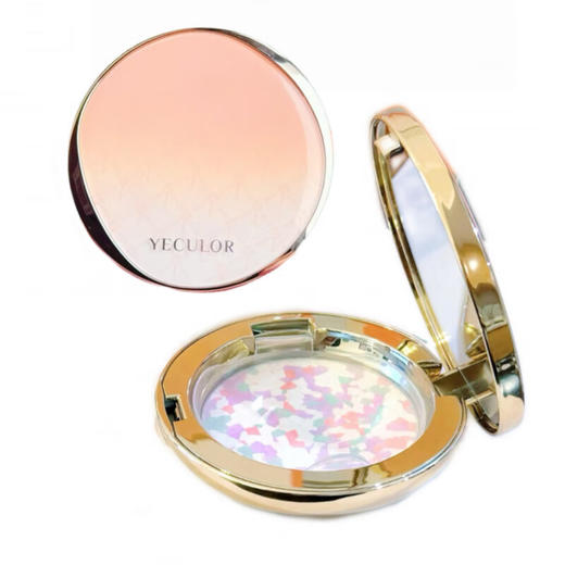 YECULOR钥界琉光四色蜜粉饼（小碎花） 6.5g 商品图3