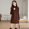 小香风毛呢背心连衣裙，气质减龄宽松打底两件套装裙HR-JNFGN2423 商品缩略图3