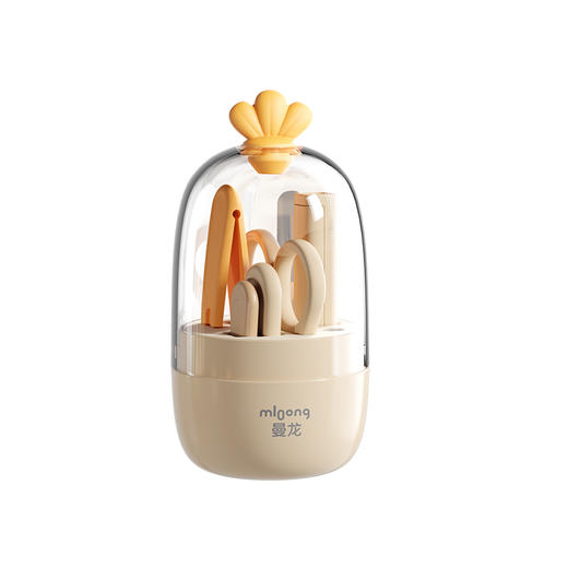 【冬日暖拥】曼龙mloong婴儿指甲剪套装宝宝安全指甲刀新生专用儿童幼童防夹肉指甲钳 商品图5