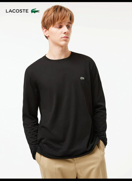 L.A.C 法系小渔 25款 pima 棉 针织长袖T恤 CX212 商品图1