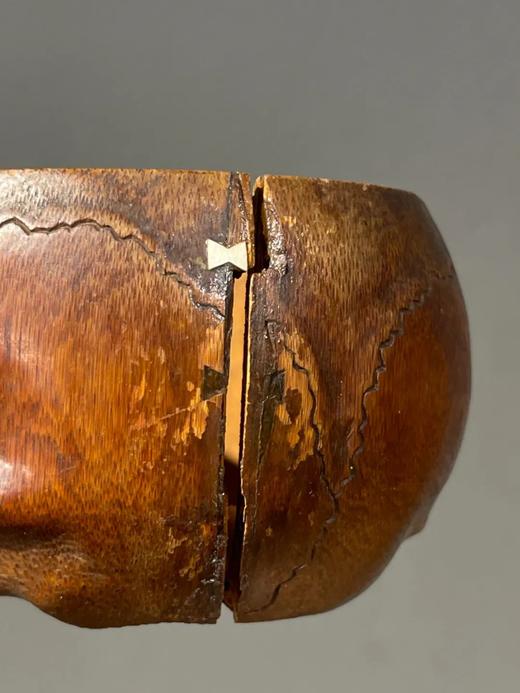 竹雕骷髅形盖盒，顺丰包邮 商品图7