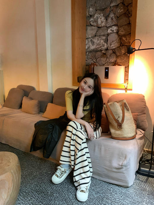 Read Nameless/冰凉纱线中袖柠檬黄 2025/8/25 商品图9