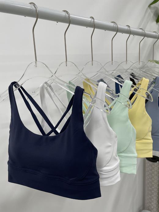 会员专属福利商品钻石裸感面料高强度防震运动内衣女带胸垫健身瑜伽背心 DY66217# 商品图3