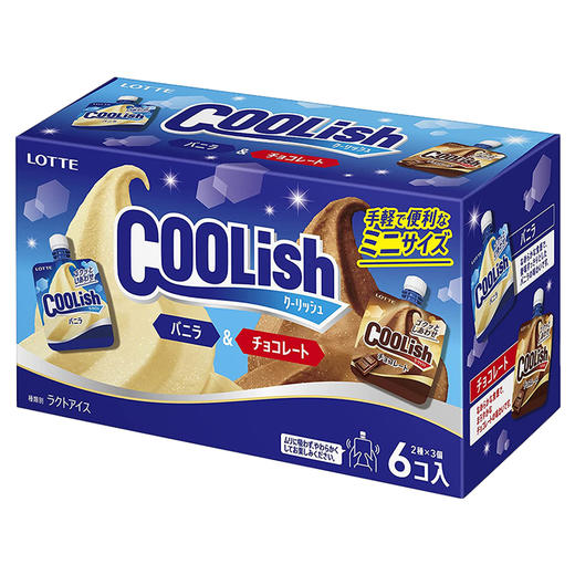 480ml乐天香草巧克力双味吸吸冰 商品图0