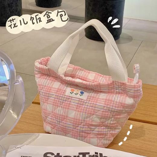 保温饭盒包便携手提包加厚铝箔防水上班族带饭包小学生便当装饭兜 商品图2