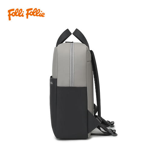 FolliFollie商务简约修身双肩包FF-D001A 商品图6