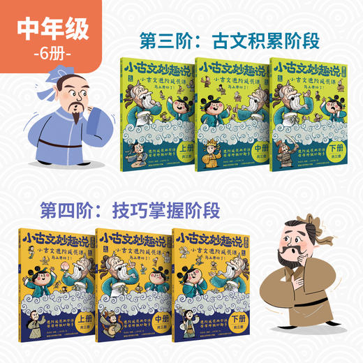 小古文妙趣说（第1-6阶全集）送音频 小学古文分级阅读 商品图2