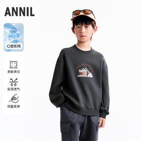 【实体店同款】男童圆领长袖卫衣秋季新款安奈儿童装AB531150