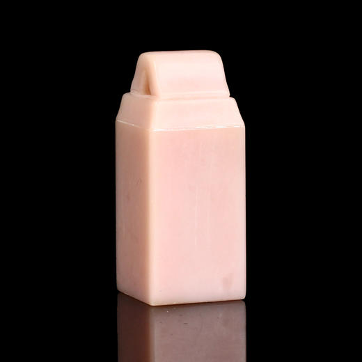 孤品017144-云南粉冻鼻钮方章-1.6*1.6*4.0cm 商品图3